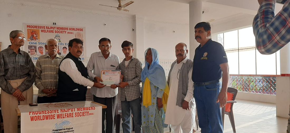 A distribution drive in progress