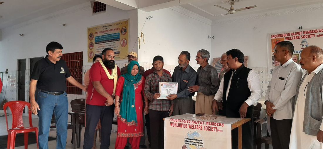 A society distribution programme