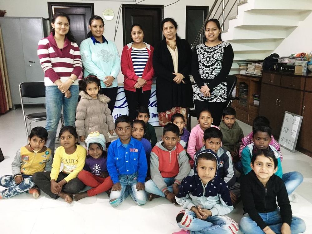 Children at a society programme