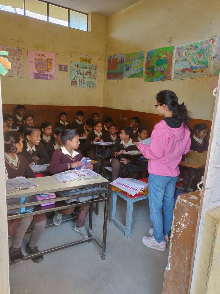 A classroom the society supports